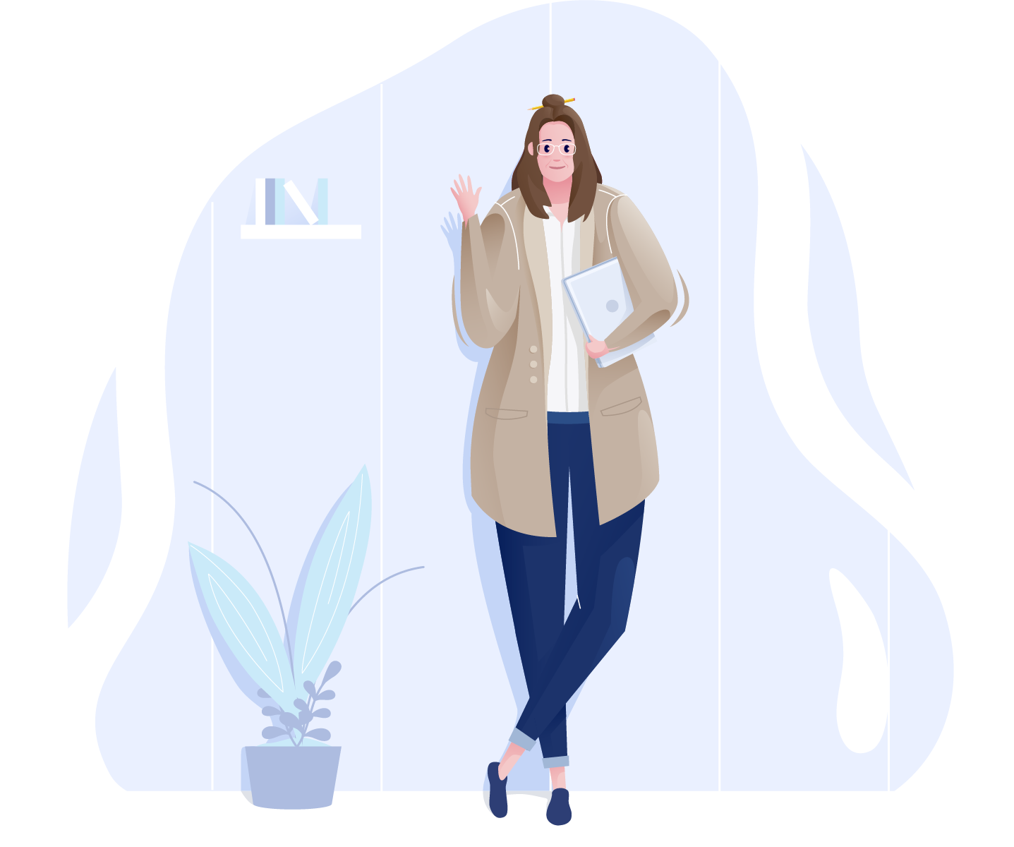 Author preparing an eBook for publication
